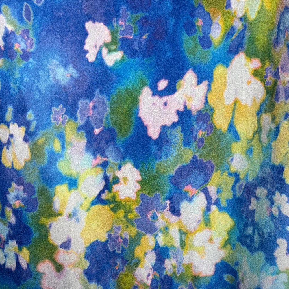 Astr Blue Floral Maxi Dress - Picture 7 of 8